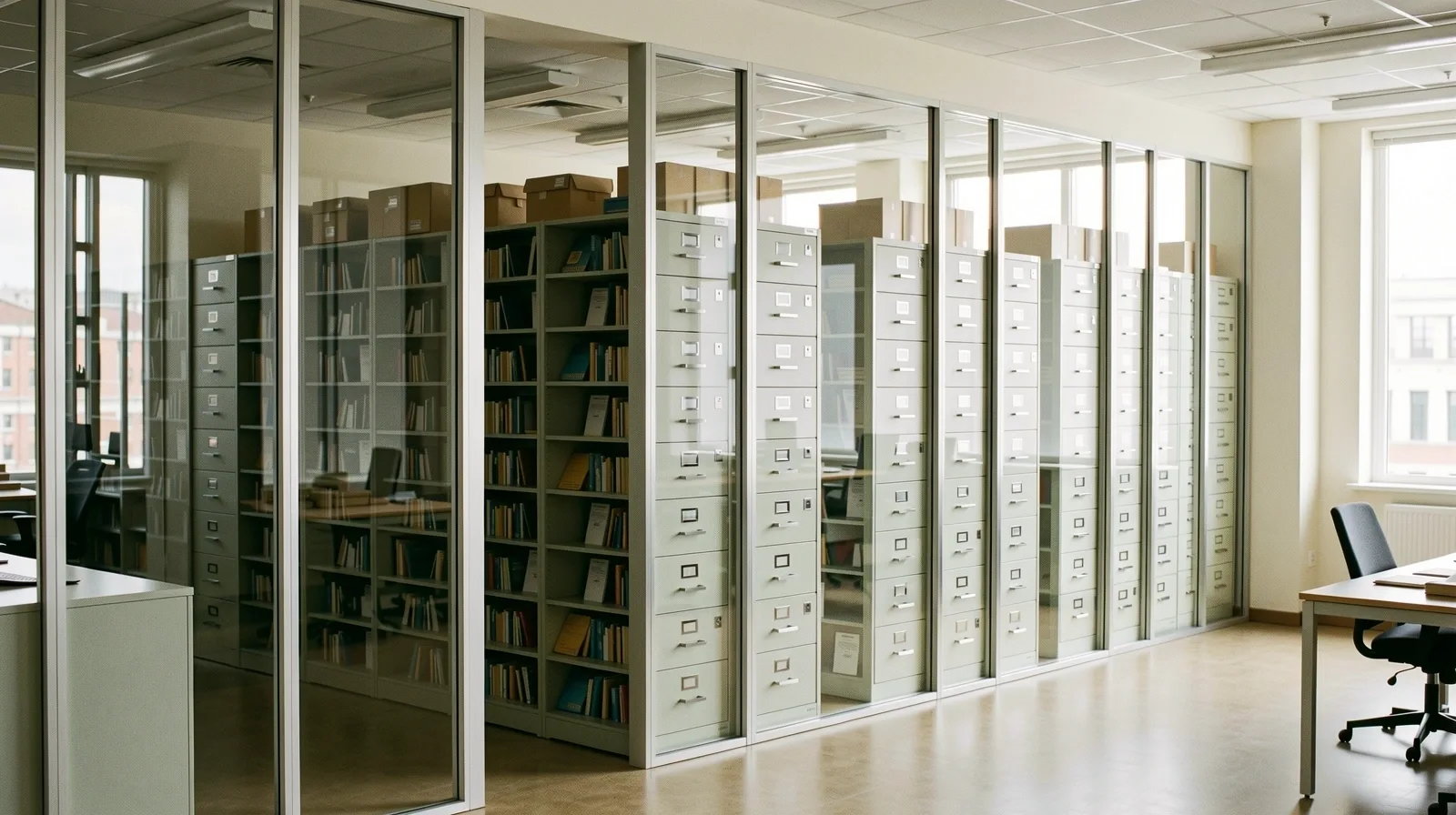 Organizational transparency visualized through architecture
